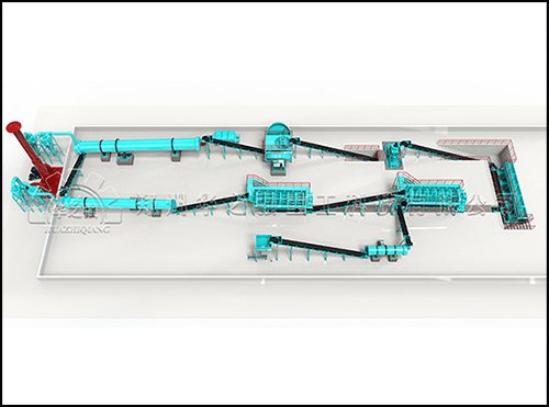 有机肥圆盘造粒生产工艺